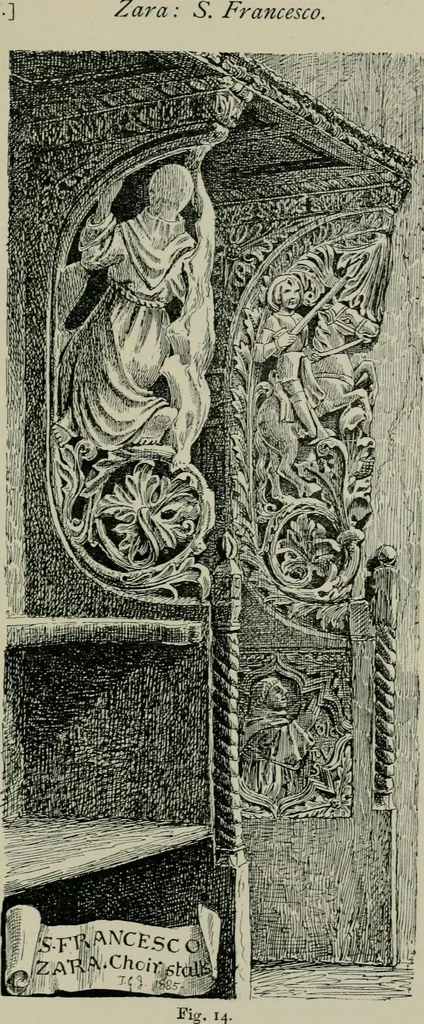 An illustration from Dalmatia, the Quarnero and Istria, with Cettigne in Montenegro and the island of Grado, 1887, leaf 360
