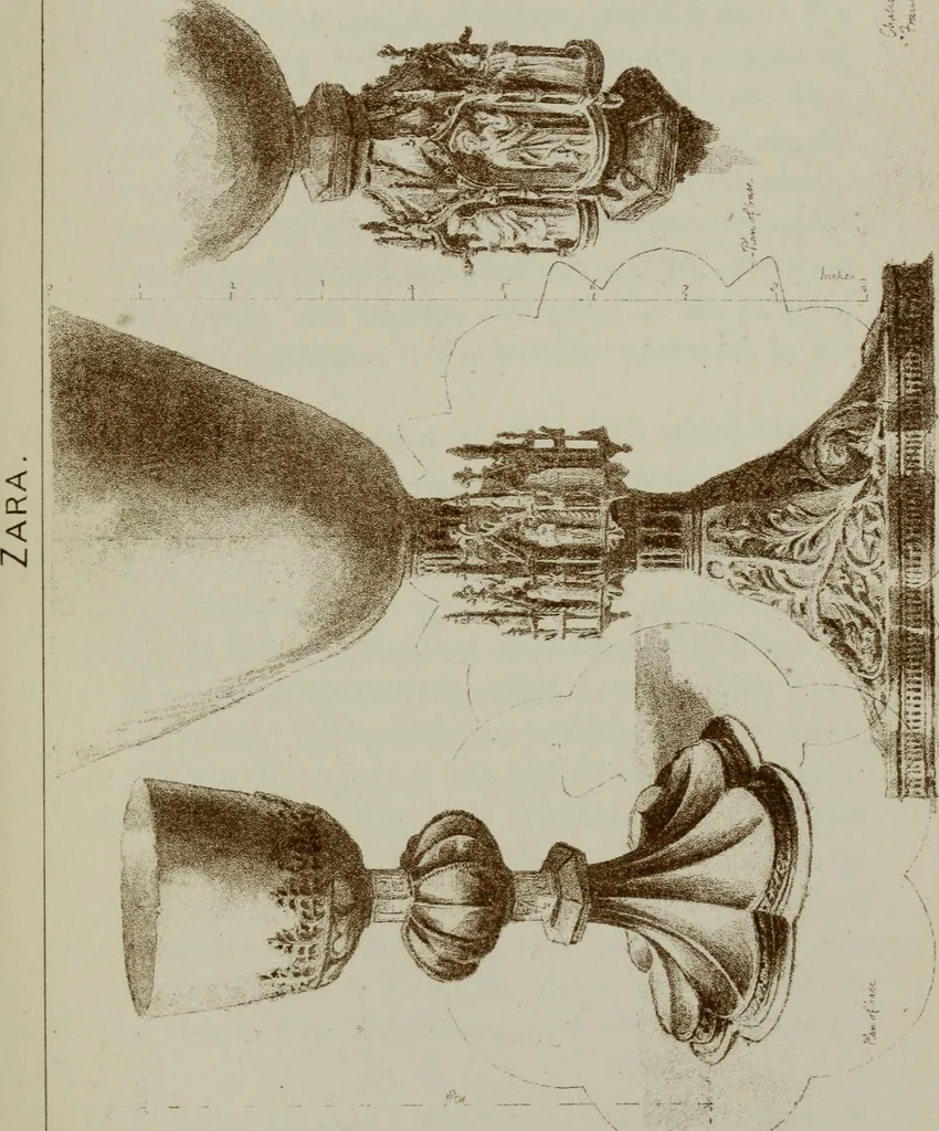 An illustration from Dalmatia, the Quarnero and Istria, with Cettigne in Montenegro and the island of Grado, 1887, leaf 362