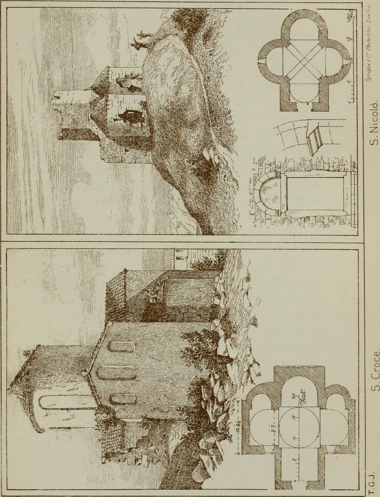 An illustration from Dalmatia, the Quarnero and Istria, with Cettigne in Montenegro and the island of Grado, 1887, leaf 396