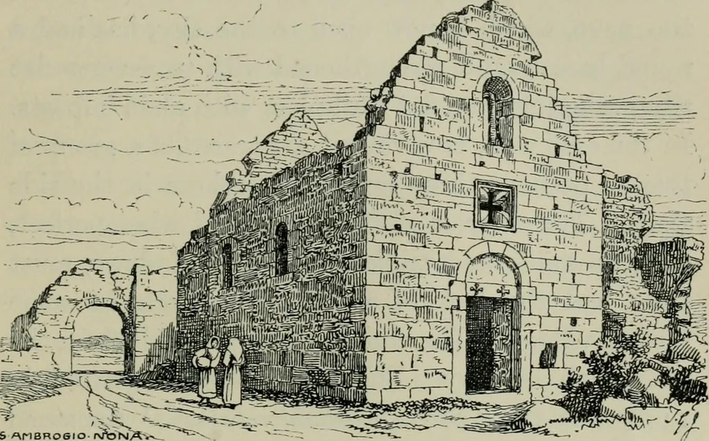 An illustration from Dalmatia, the Quarnero and Istria, with Cettigne in Montenegro and the island of Grado, 1887, leaf 404