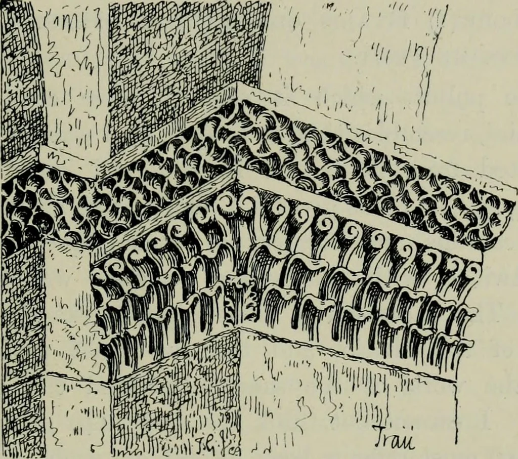 An illustration from Dalmatia, the Quarnero and Istria, with Cettigne in Montenegro and the island of Grado, 1887, leaf 149