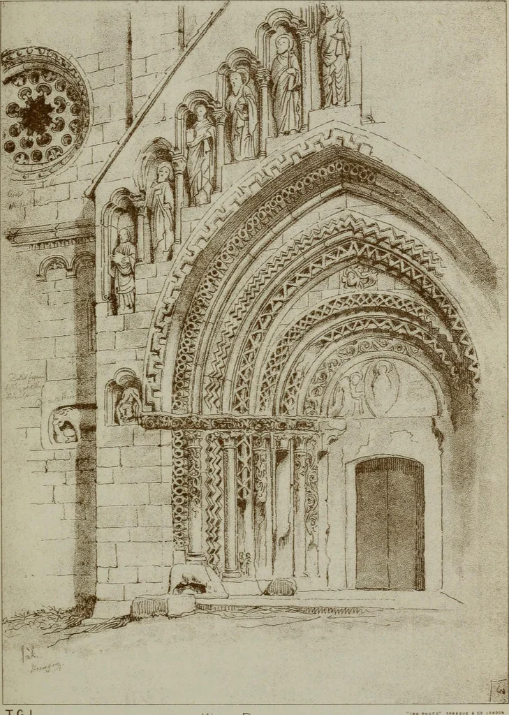 An illustration from Dalmatia, the Quarnero and Istria, with Cettigne in Montenegro and the island of Grado, 1887, leaf 187