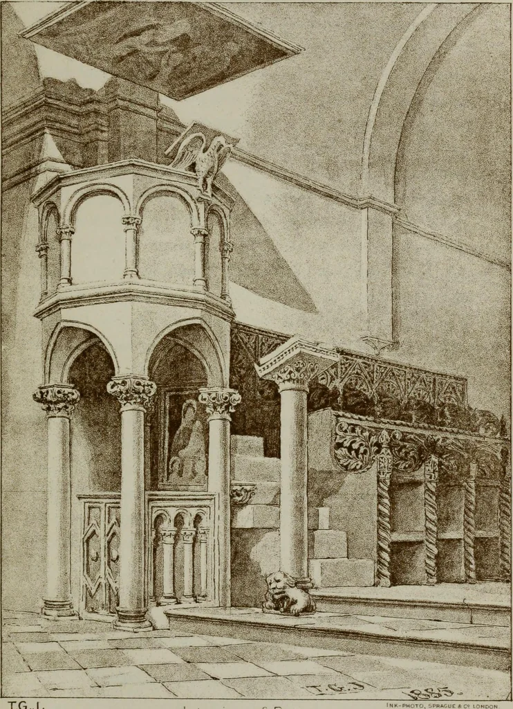An illustration from Dalmatia, the Quarnero and Istria, with Cettigne in Montenegro and the island of Grado, 1887, leaf 263