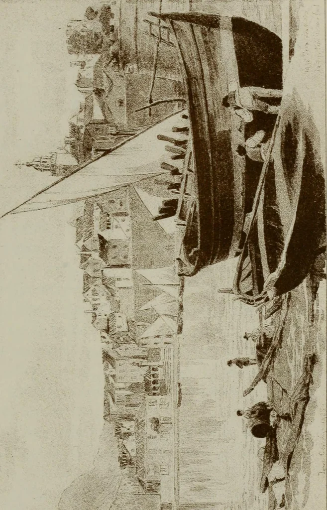 An illustration from Dalmatia, the Quarnero and Istria, with Cettigne in Montenegro and the island of Grado, 1887, leaf 293
