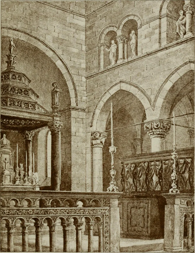 An illustration from Dalmatia, the Quarnero and Istria, with Cettigne in Montenegro and the island of Grado, 1887, leaf 301