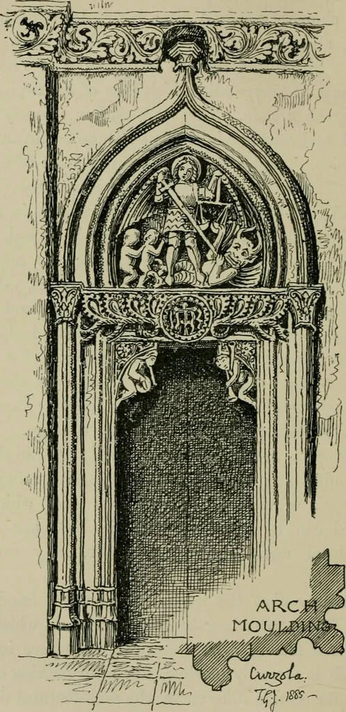 An illustration from Dalmatia, the Quarnero and Istria, with Cettigne in Montenegro and the island of Grado, 1887, leaf 308