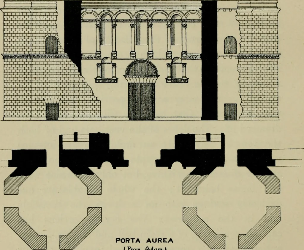 An illustration from Dalmatia, the Quarnero and Istria, with Cettigne in Montenegro and the island of Grado, 1887, leaf 38