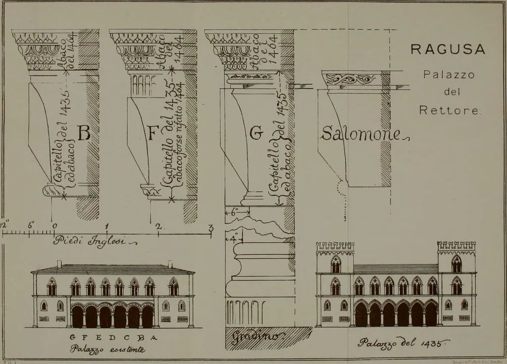 An illustration from Dalmatia, the Quarnero and Istria, with Cettigne in Montenegro and the island of Grado, 1887, leaf 390
