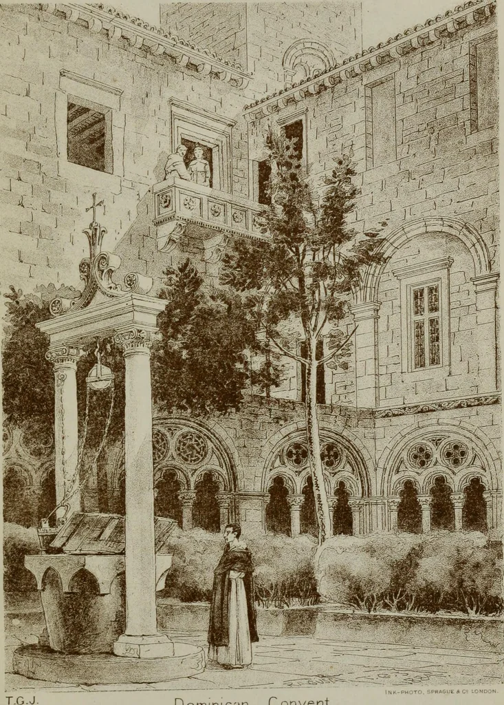 An illustration from Dalmatia, the Quarnero and Istria, with Cettigne in Montenegro and the island of Grado, 1887, leaf 435