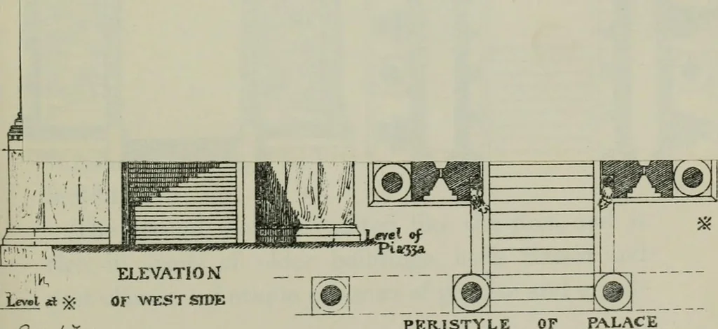 An illustration from Dalmatia, the Quarnero and Istria, with Cettigne in Montenegro and the island of Grado, 1887, leaf 73