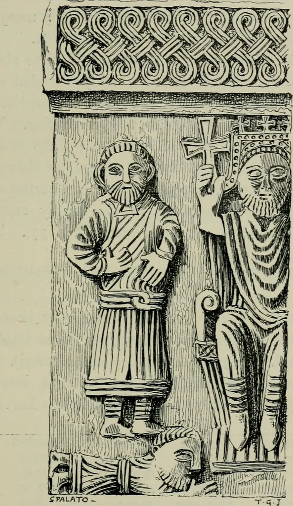 An illustration from Dalmatia, the Quarnero and Istria, with Cettigne in Montenegro and the island of Grado, 1887, leaf 89