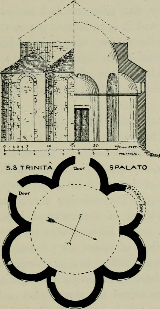 An illustration from Dalmatia, the Quarnero and Istria, with Cettigne in Montenegro and the island of Grado, 1887, leaf 93