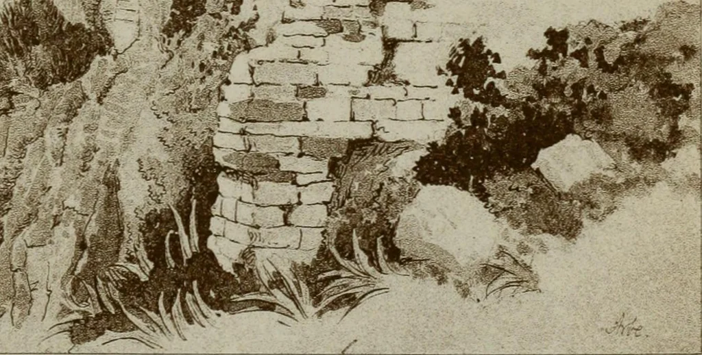An illustration from Dalmatia, the Quarnero and Istria, with Cettigne in Montenegro and the island of Grado, 1887, leaf 236