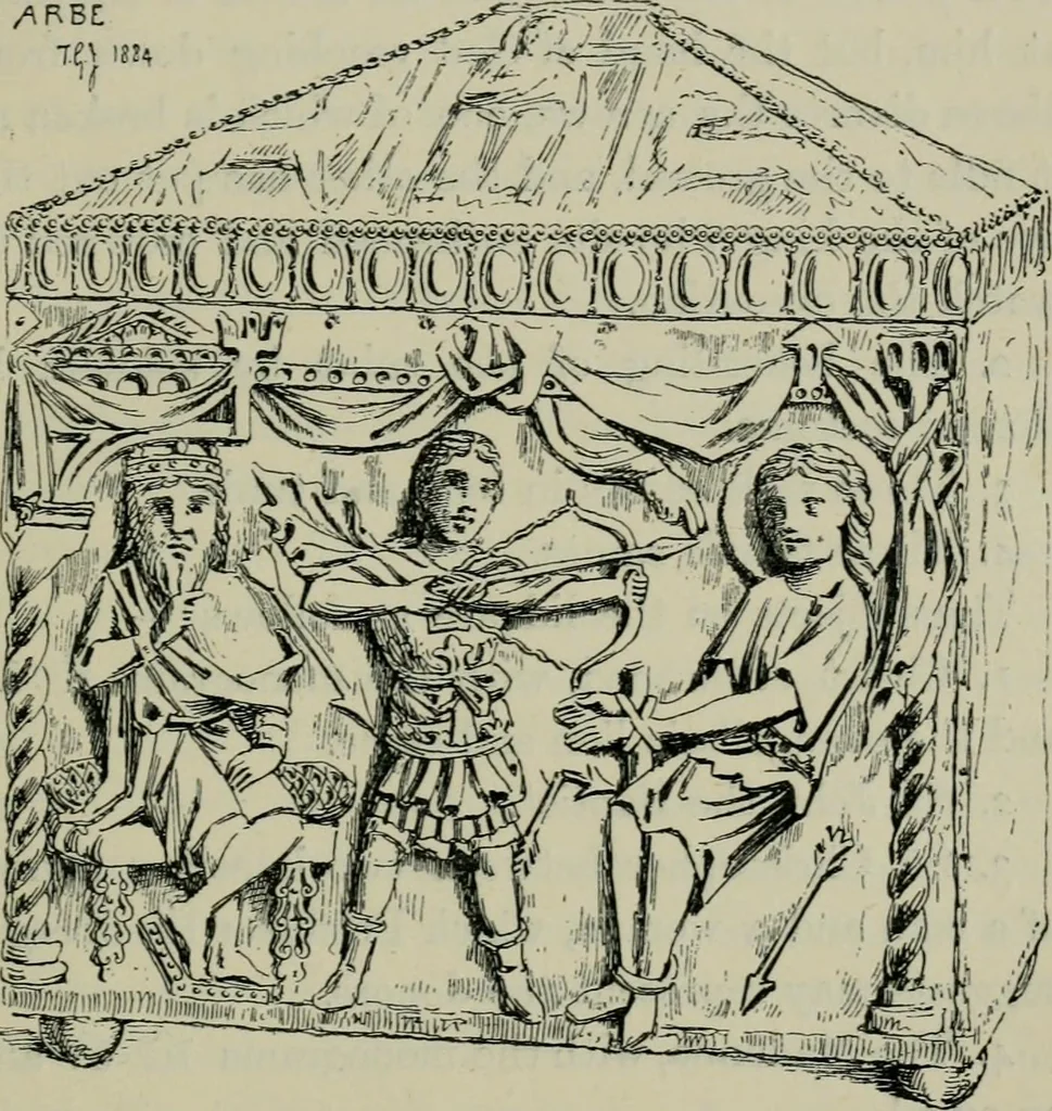 An illustration from Dalmatia, the Quarnero and Istria, with Cettigne in Montenegro and the island of Grado, 1887, leaf 250