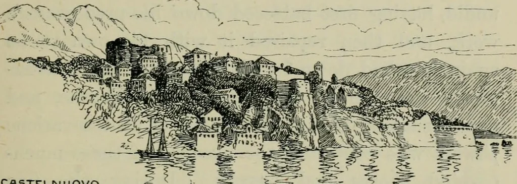 An illustration from Dalmatia, the Quarnero and Istria, with Cettigne in Montenegro and the island of Grado, 1887, leaf 30