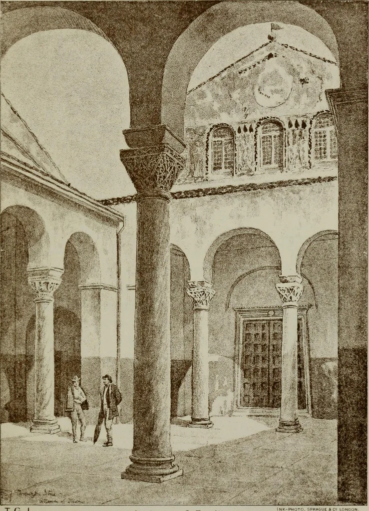 An illustration from Dalmatia, the Quarnero and Istria, with Cettigne in Montenegro and the island of Grado, 1887, leaf 348