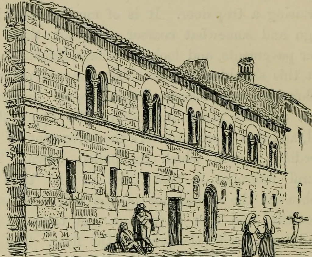 An illustration from Dalmatia, the Quarnero and Istria, with Cettigne in Montenegro and the island of Grado, 1887, leaf 369