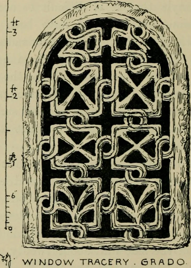 An illustration from Dalmatia, the Quarnero and Istria, with Cettigne in Montenegro and the island of Grado, 1887, leaf 463