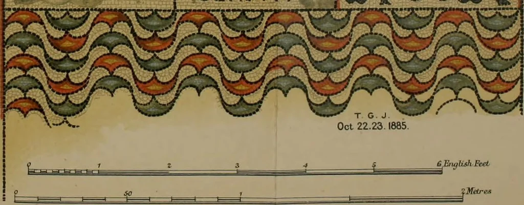 An illustration from Dalmatia, the Quarnero and Istria, with Cettigne in Montenegro and the island of Grado, 1887, leaf 467