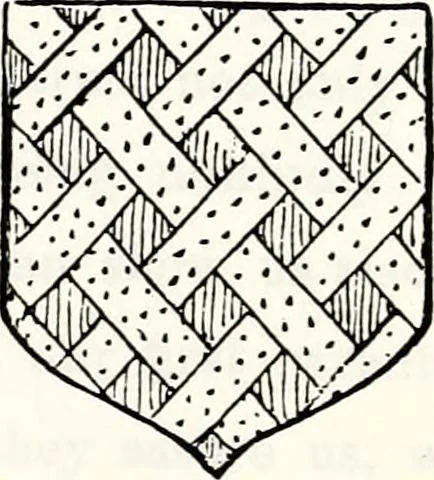 An illustration from Dame heraldry, 1886, leaf 159