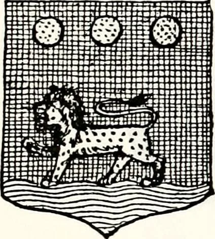 An illustration from Dame heraldry, 1886, leaf 301