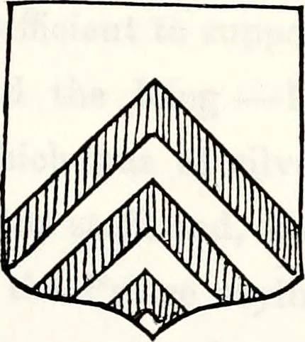 An illustration from Dame heraldry, 1886, leaf 317