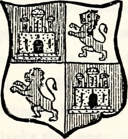 An illustration from Dame heraldry, 1886, leaf 321