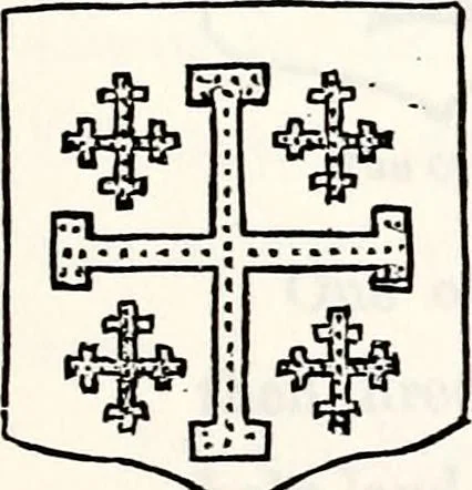 An illustration from Dame heraldry, 1886, leaf 327