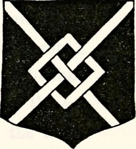 An illustration from Dame heraldry, 1886, leaf 333