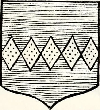An illustration from Dame heraldry, 1886, leaf 339