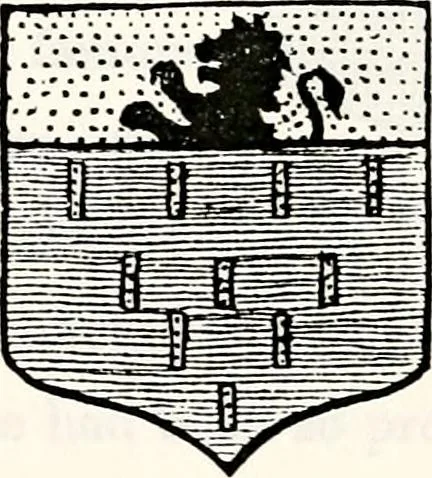 An illustration from Dame heraldry, 1886, leaf 339