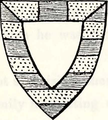 An illustration from Dame heraldry, 1886, leaf 341