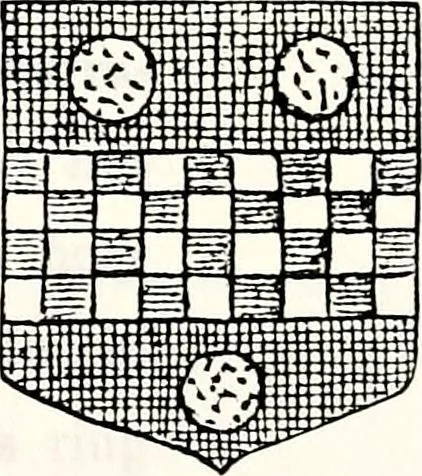 An illustration from Dame heraldry, 1886, leaf 341