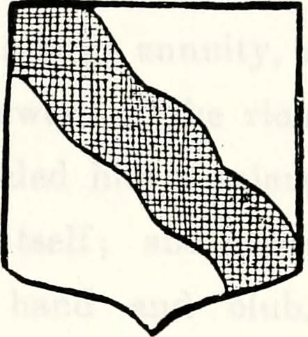 An illustration from Dame heraldry, 1886, leaf 347