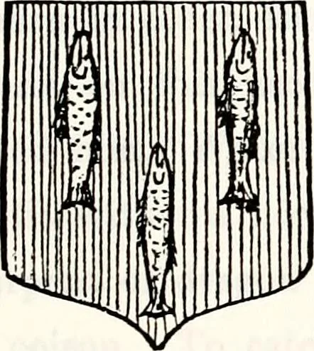 An illustration from Dame heraldry, 1886, leaf 377