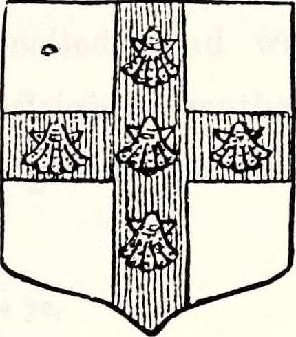 An illustration from Dame heraldry, 1886, leaf 379