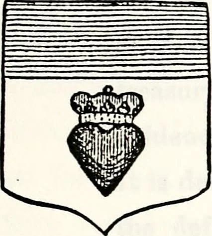 An illustration from Dame heraldry, 1886, leaf 387