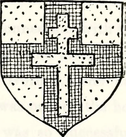 An illustration from Dame heraldry, 1886, leaf 51