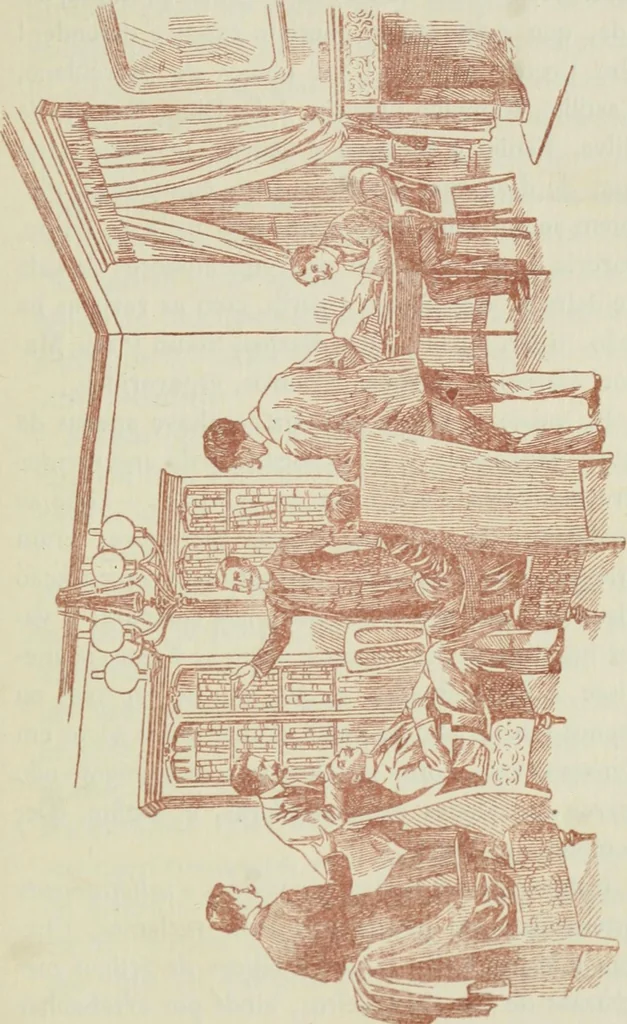 An illustration from Da minha terra: figuras gradas; impressões de arte. Illus. de Roque Gameiro e Santos Silva, 1909, leaf 106