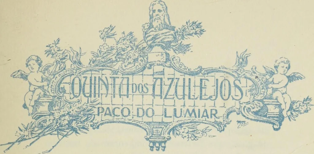 An illustration from Da minha terra: figuras gradas; impressões de arte. Illus. de Roque Gameiro e Santos Silva, 1909, leaf 142
