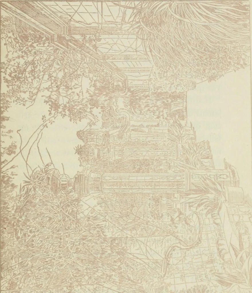 An illustration from Da minha terra: figuras gradas; impressões de arte. Illus. de Roque Gameiro e Santos Silva, 1909, leaf 146