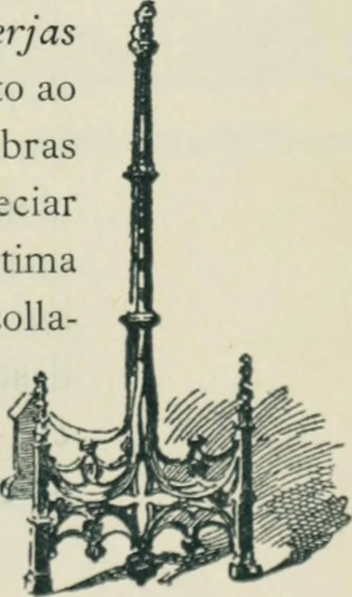 An illustration from Da minha terra: figuras gradas; impressões de arte. Illus. de Roque Gameiro e Santos Silva, 1909, leaf 176