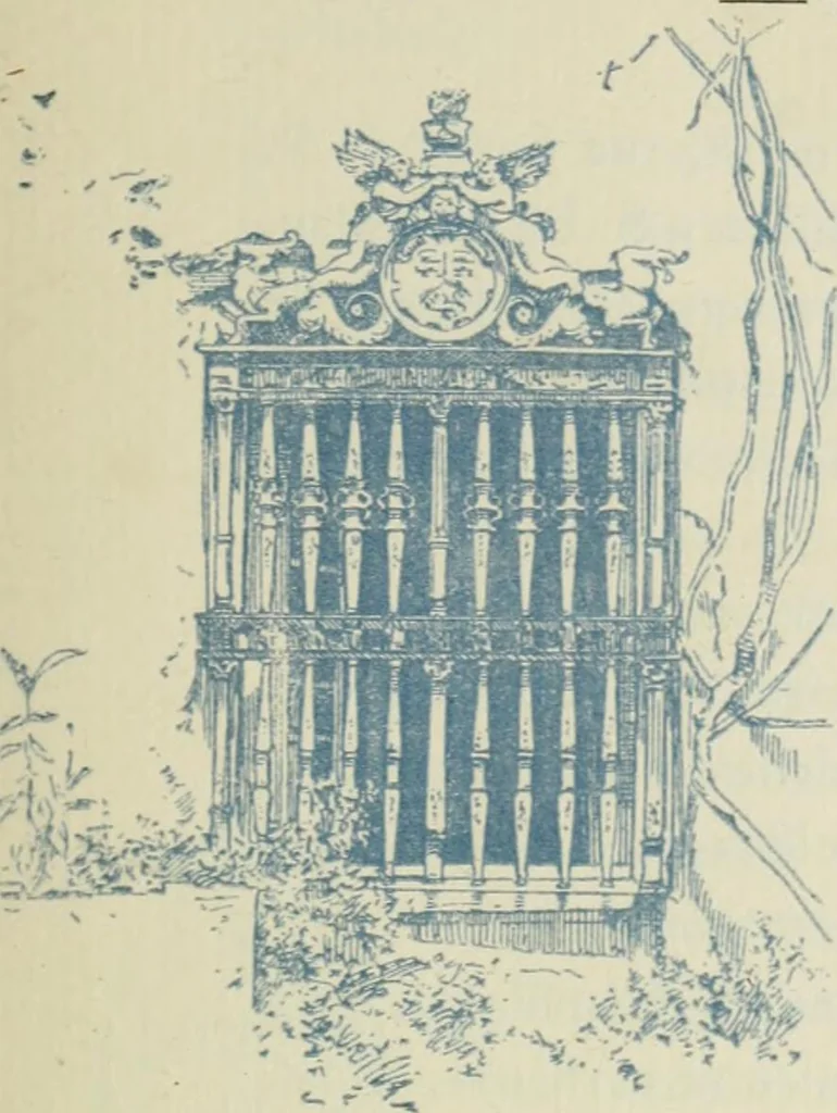 An illustration from Da minha terra: figuras gradas; impressões de arte. Illus. de Roque Gameiro e Santos Silva, 1909, leaf 190
