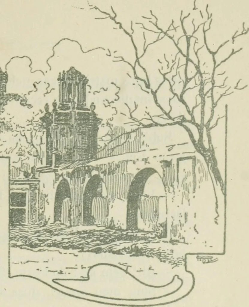 An illustration from Da minha terra: figuras gradas; impressões de arte. Illus. de Roque Gameiro e Santos Silva, 1909, leaf 22
