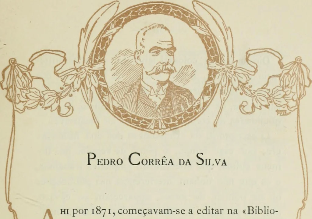 An illustration from Da minha terra: figuras gradas; impressões de arte. Illus. de Roque Gameiro e Santos Silva, 1909, leaf 68