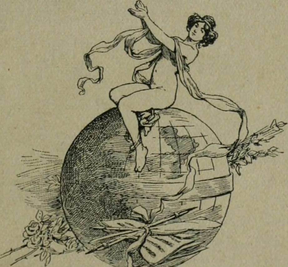 An illustration from Da minha terra: figuras gradas; impressões de arte. Illus. de Roque Gameiro e Santos Silva, 1909, leaf 8