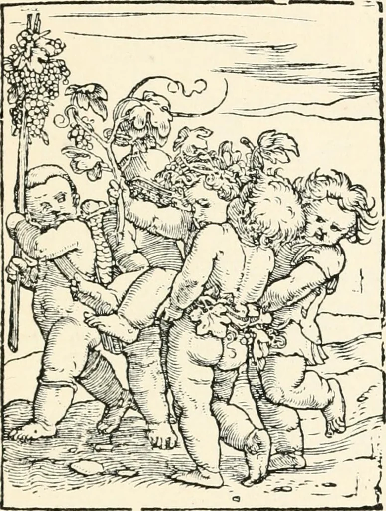 An illustration from The dance of death : the full series of wood engravings reproduced in phototype from the proofs and original editions, 1886, leaf 131