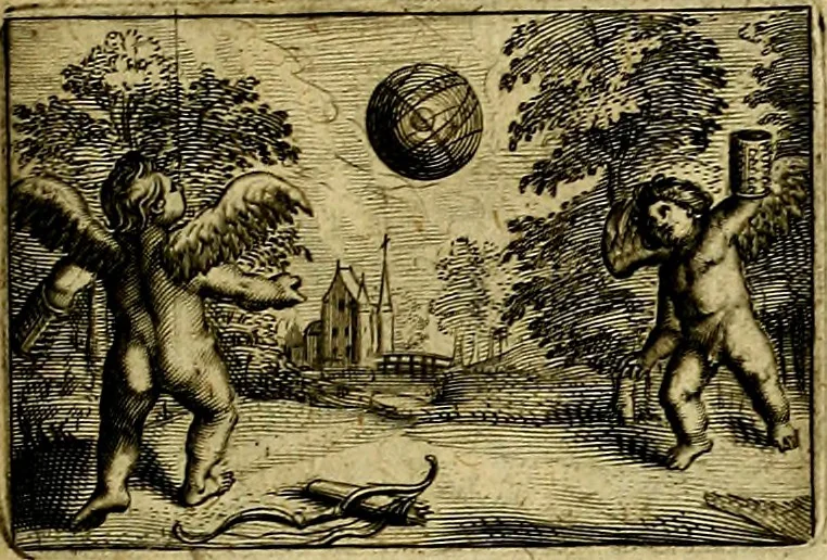 An illustration from Dan. Heinsii Lof-Sanck Van Iesus Christus, den eenigen end eeuwigen Son Godes. Met noodelicke Vytleggingen aenvvÿsende den gront van het out Christelick geloof, in den selven vervat, 1616, leaf 144