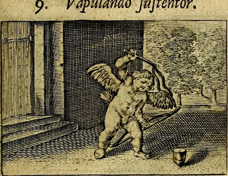 An illustration from Dan. Heinsii Lof-Sanck Van Iesus Christus, den eenigen end eeuwigen Son Godes. Met noodelicke Vytleggingen aenvvÿsende den gront van het out Christelick geloof, in den selven vervat, 1616, leaf 148