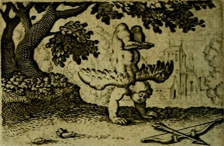 An illustration from Dan. Heinsii Lof-Sanck Van Iesus Christus, den eenigen end eeuwigen Son Godes. Met noodelicke Vytleggingen aenvvÿsende den gront van het out Christelick geloof, in den selven vervat, 1616, leaf 151